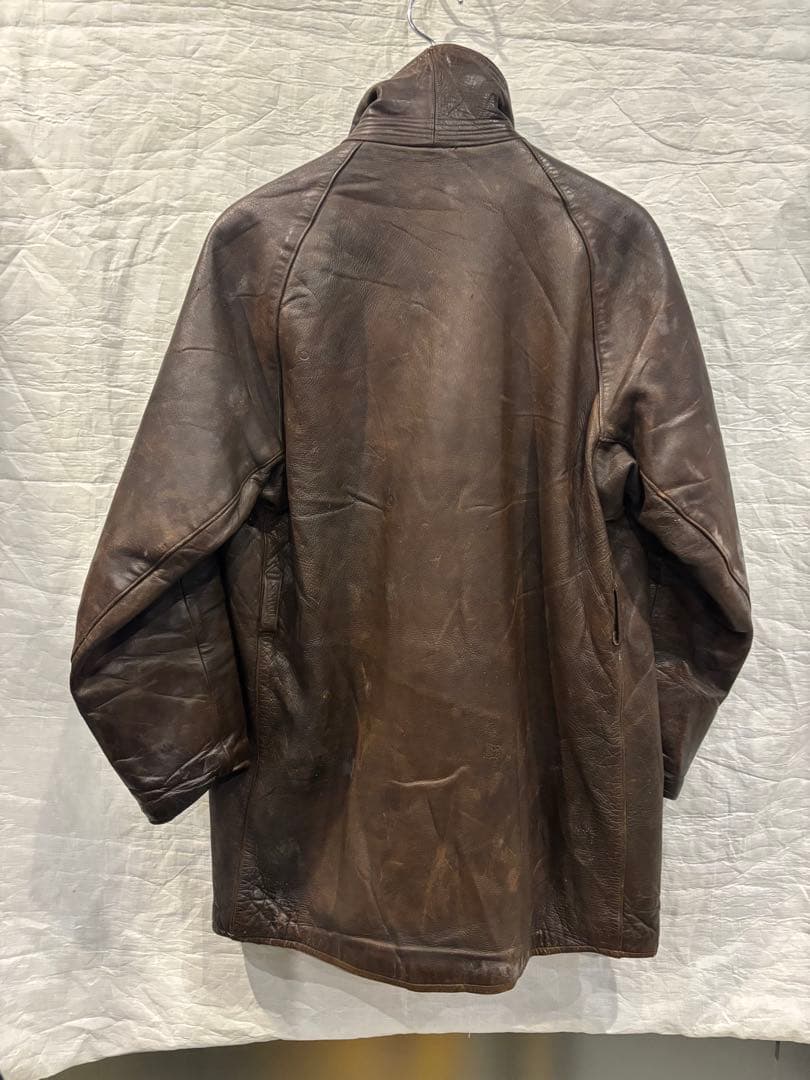 フランス空軍 Aviation コルビジェ RAF アビエーター レザーコート