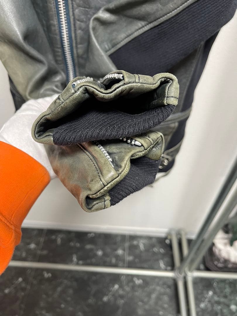 glamb マーキュリー ダブルレザーライダースジャケット　グラム　サイズ1