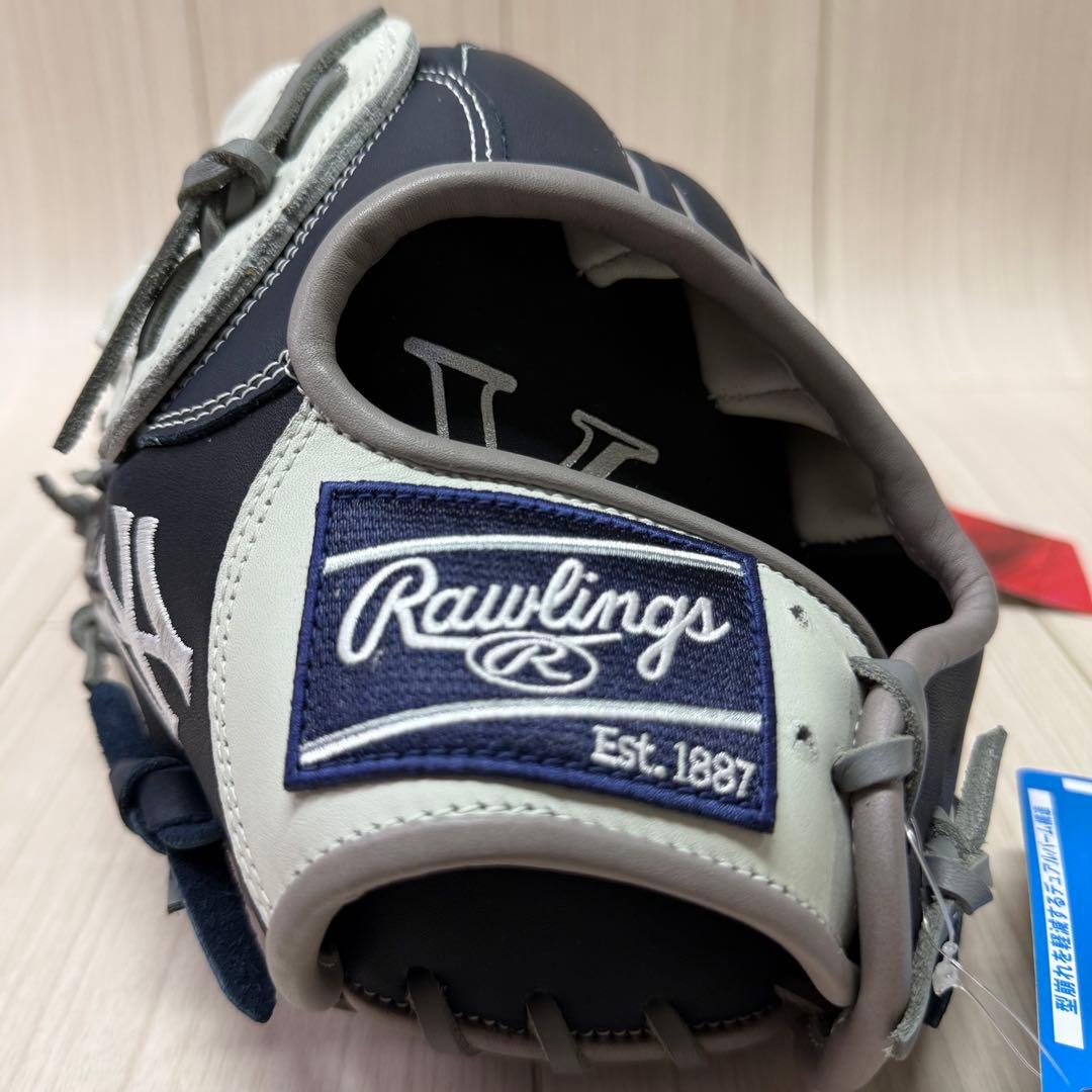 ローリングス　一般軟式ハイパーテックMLB TEAM　ヤンキース　外野手用　左投