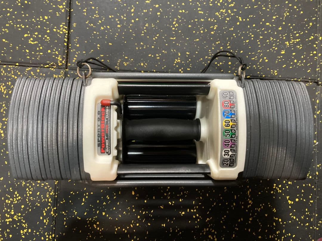 送料無料 ②正規品パワーブロック40kg　可変式ダンベル