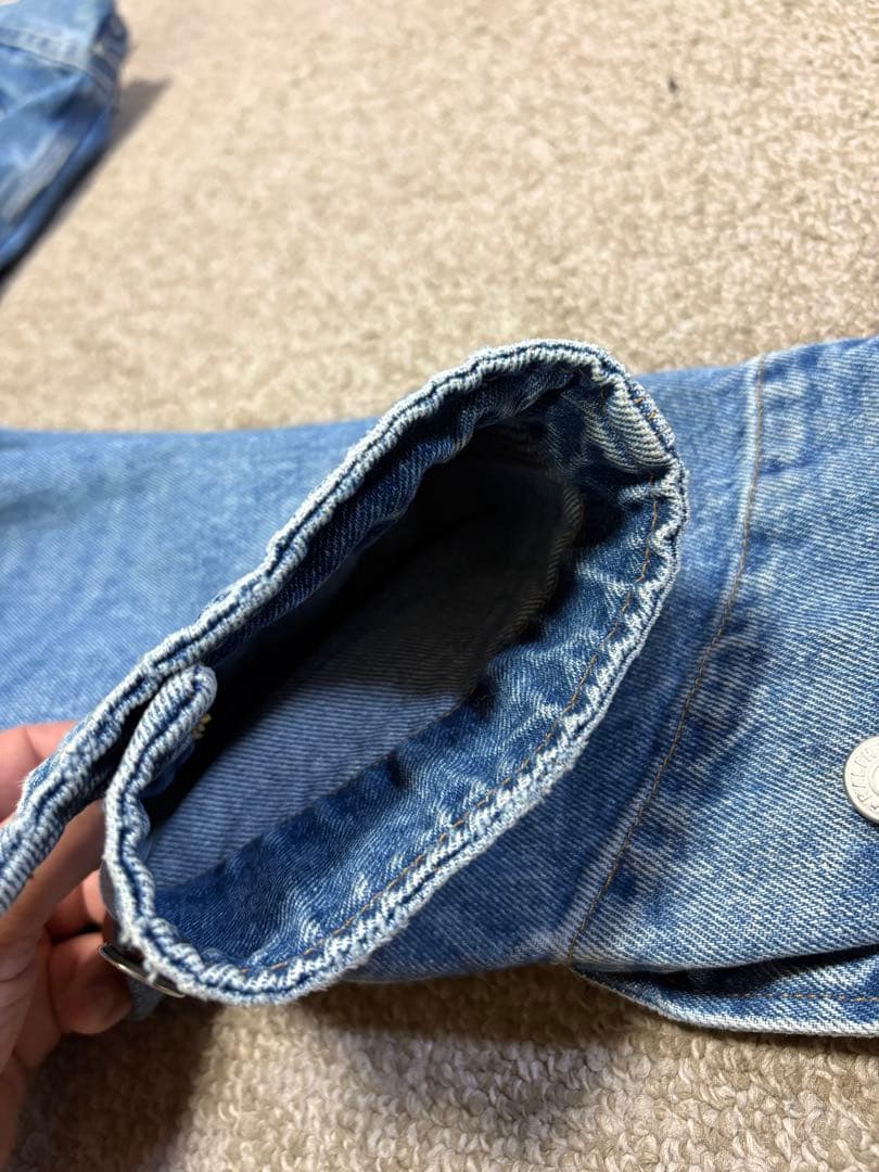 ®*8様 Polo デニムジャケット コーデュロイ襟