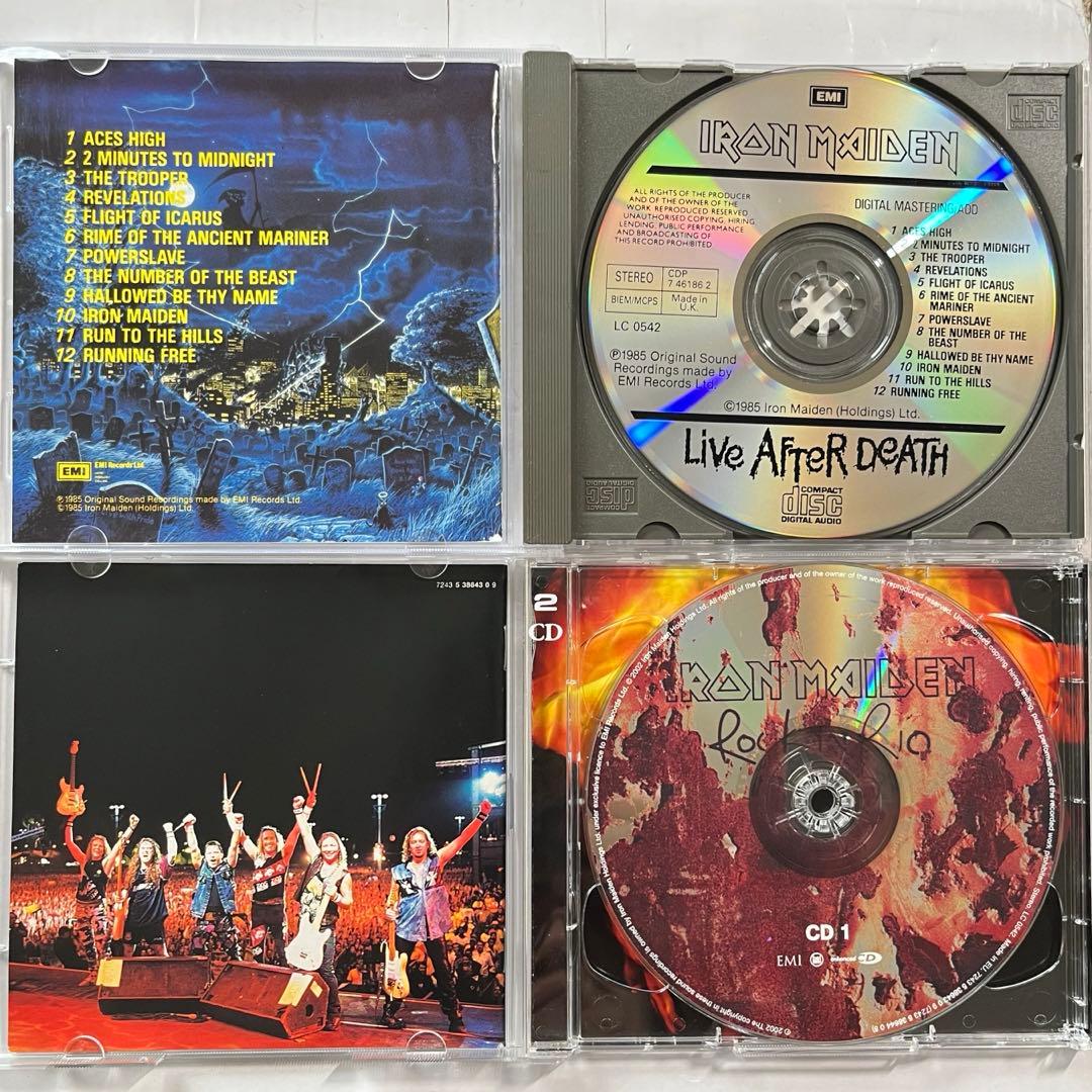 アイアンメイデンCD アルバム16作品セット