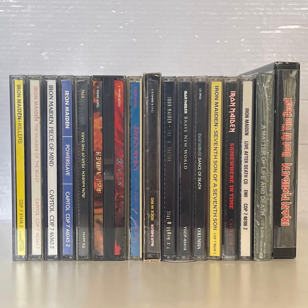 アイアンメイデンCD アルバム16作品セット