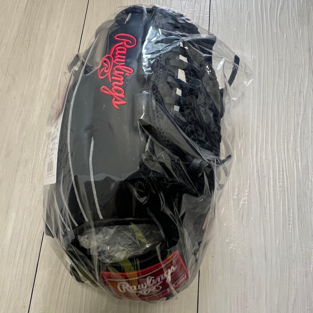 【タグ付き未使用品】一般軟式 グローブ ローリングス オールラウンド ブラック