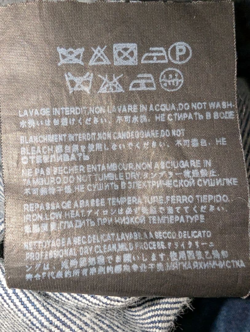 SAINT LAURENT マルチ ワッペン デニムジャケット M