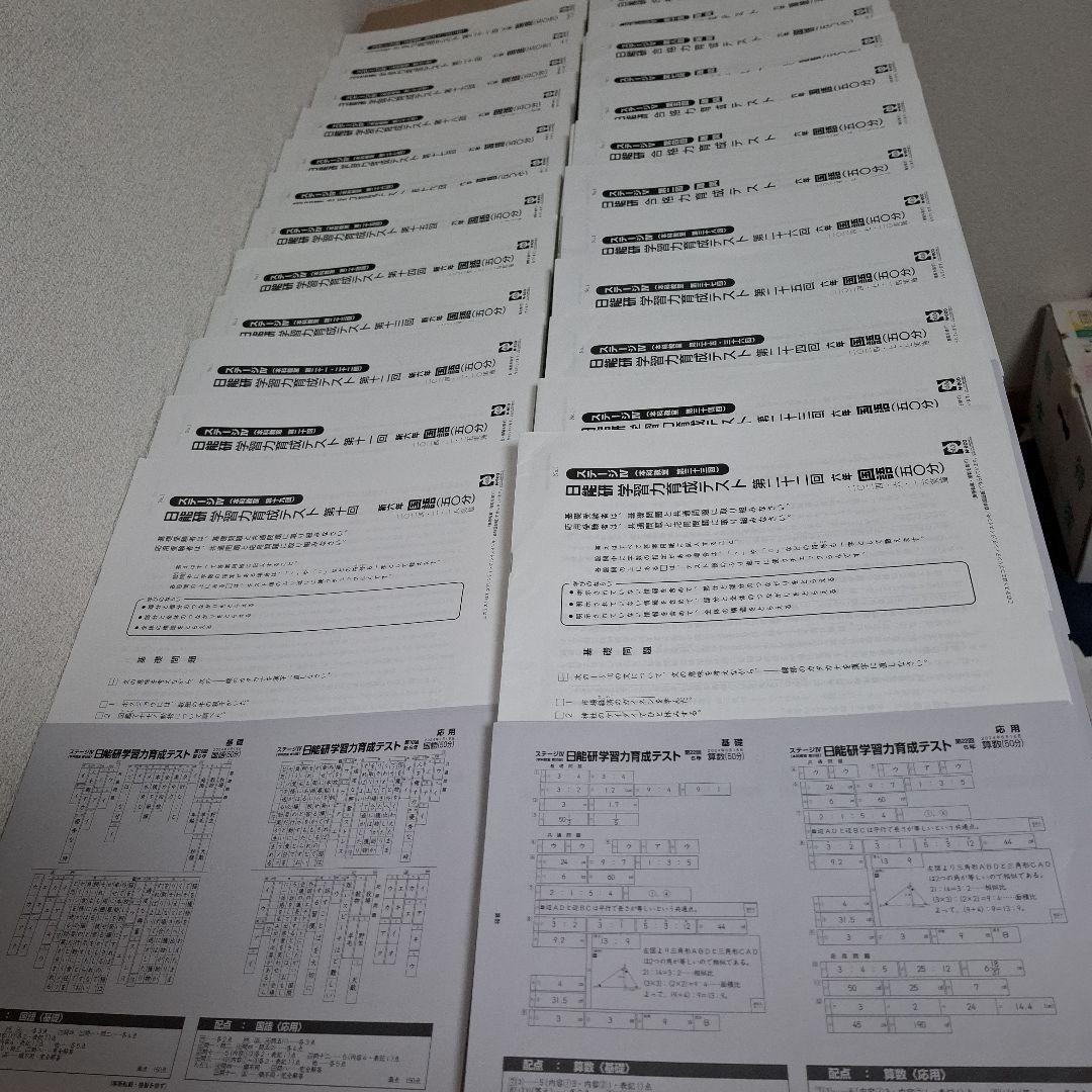 日能研　6年生　2024年度　学習力育成テスト　合格力育成テスト　【難関】