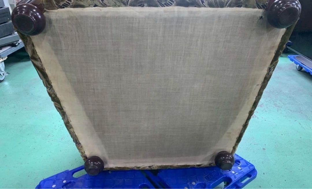 カリモク昭和レトロ 花柄ソファ 3人掛け 1人掛けセット