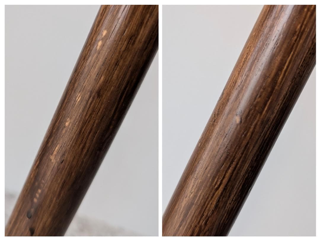 00s OLD ウッド×ファブリックシェード スタンドライト 引き紐 北欧