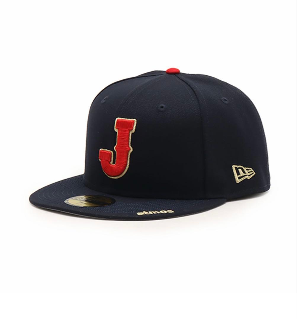 応援グッズ NEW ERA x atmos 59Fifty WBC J Logo