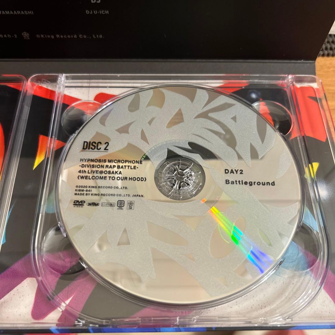 【DVD】3枚組 ヒプノシスマイク4th LIVE@オオサカ