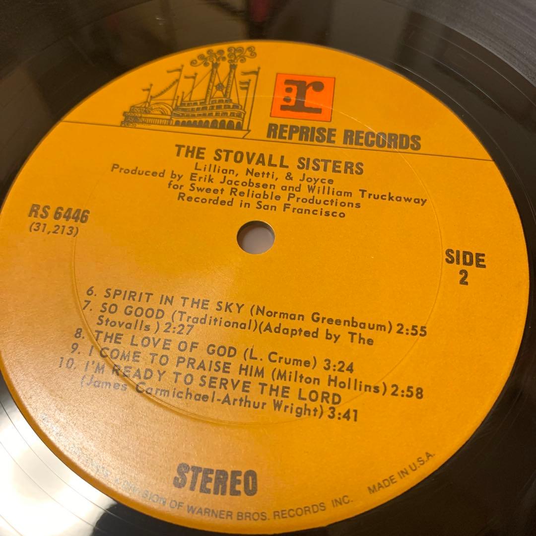 THE STOVALL SISTERS レアLP USオリジナル