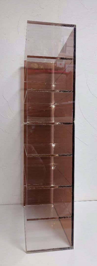 7段 クリア ケース ボックス BOX 棚 強化プラスチック 頑丈