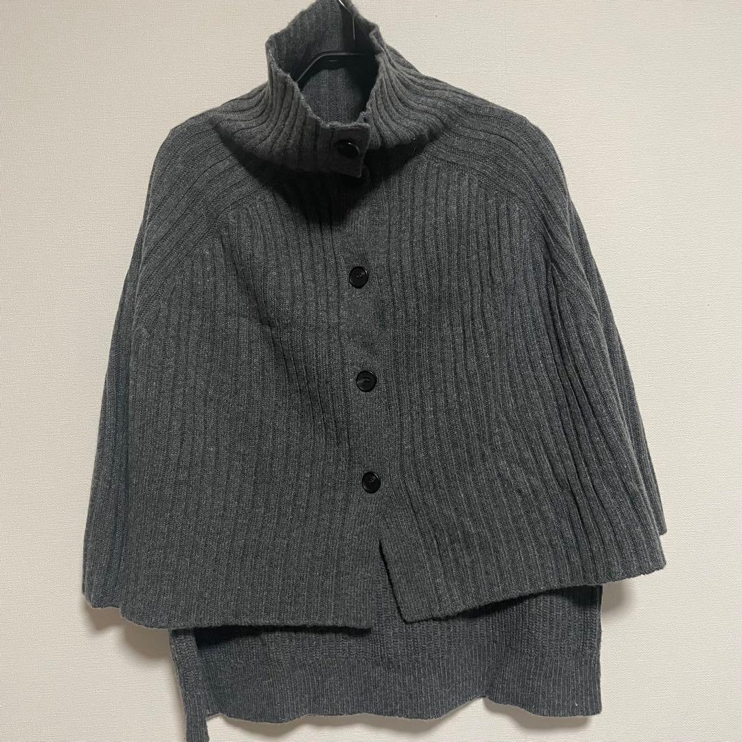 【美品】crewre ケープレイヤードVネックベスト ショート