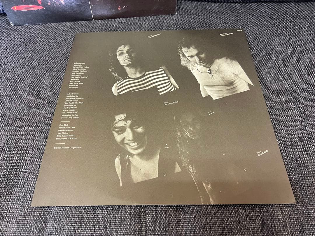 Van Halen LP 洋楽レコード 初版 P-10479W 美品 日本盤