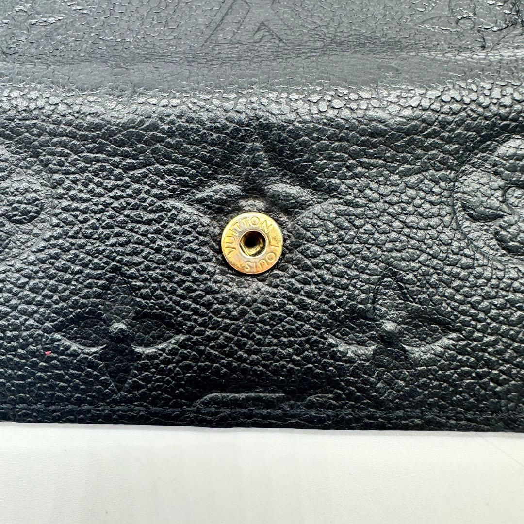 【美品】 ヴィトン アンプラント ミュルティクレ 6連キーケース ノワール