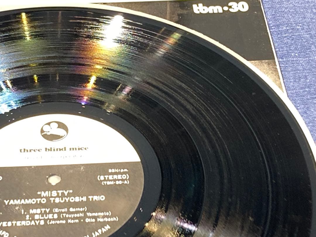 画像60枚 MISTY 山本剛トリオ tbm-30 和ジャズ ビンテージ 現状
