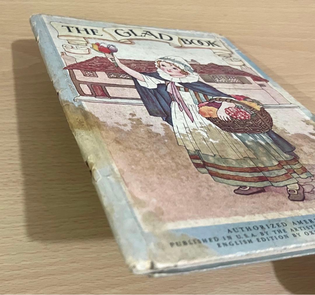 No.249 希少 古書 洋書 絵本 美しい 水彩 アンティーク ビンテージ