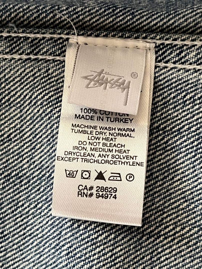 STUSSY DENIM CHORE JACKET ステューシーデニムジャケット