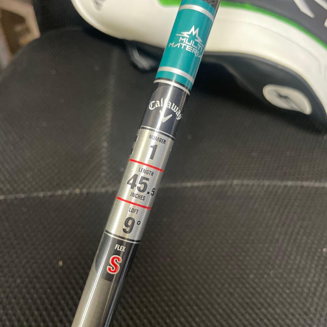 キャロウェイ　エリート　ドライバー　フレックスS 9°