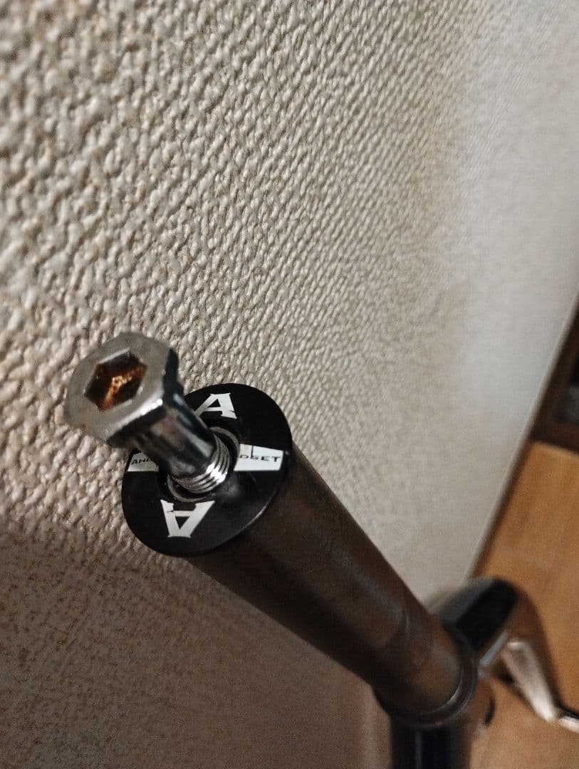 arestic ブラック クロモリ　リジットフォーク　MTB