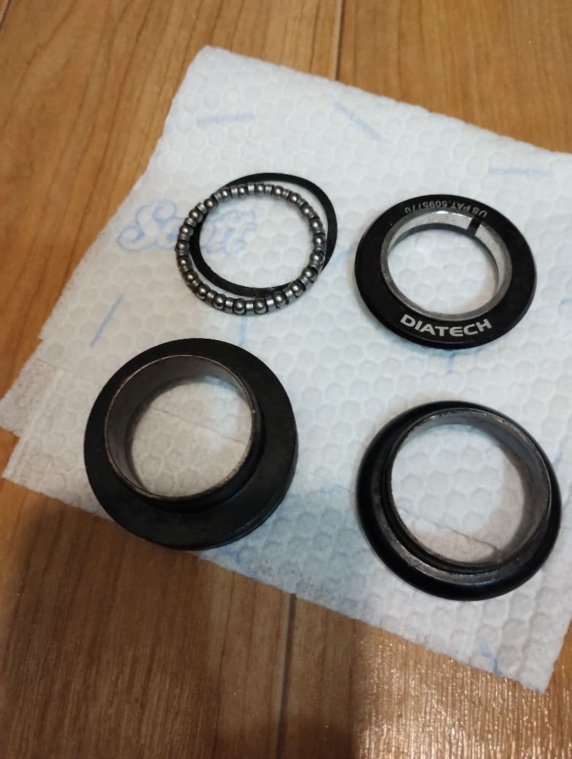 arestic ブラック クロモリ　リジットフォーク　MTB