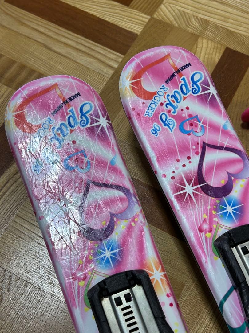 KAZAMA 子供用スキーセット　96cm ブーツ2足付