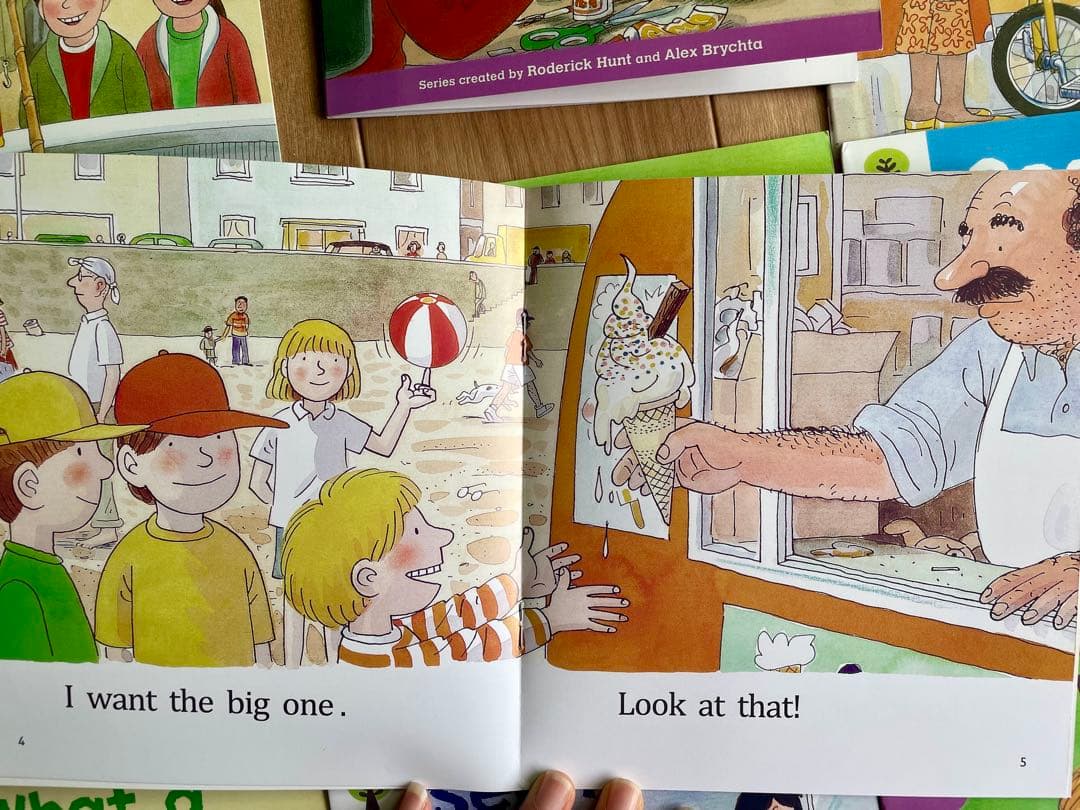 Oxford reading tree stage1新品96冊英語絵本ORT