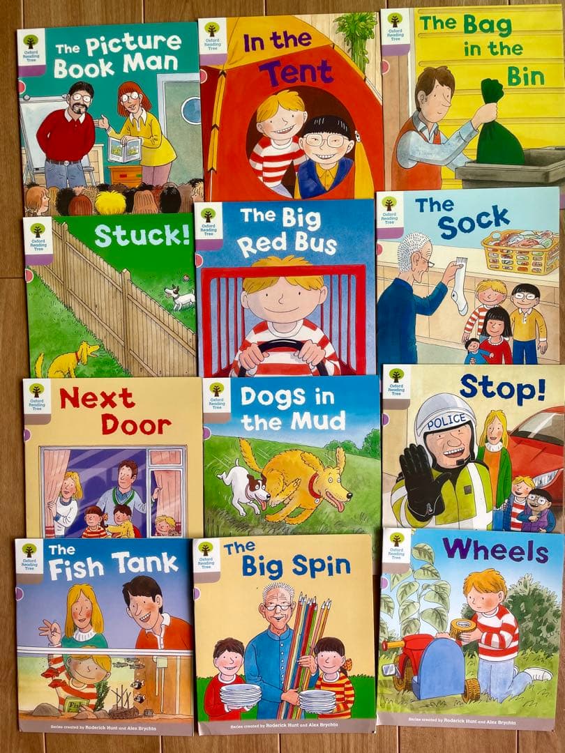 Oxford reading tree stage1新品96冊英語絵本ORT