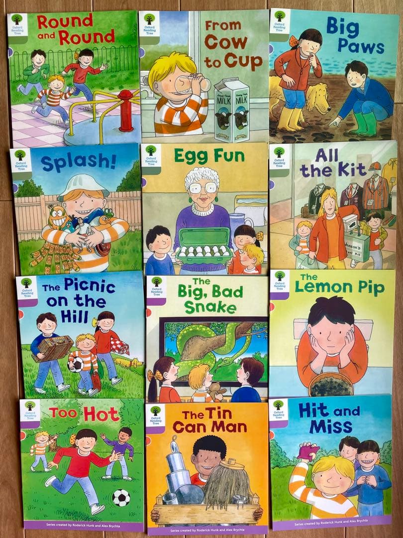 Oxford reading tree stage1新品96冊英語絵本ORT