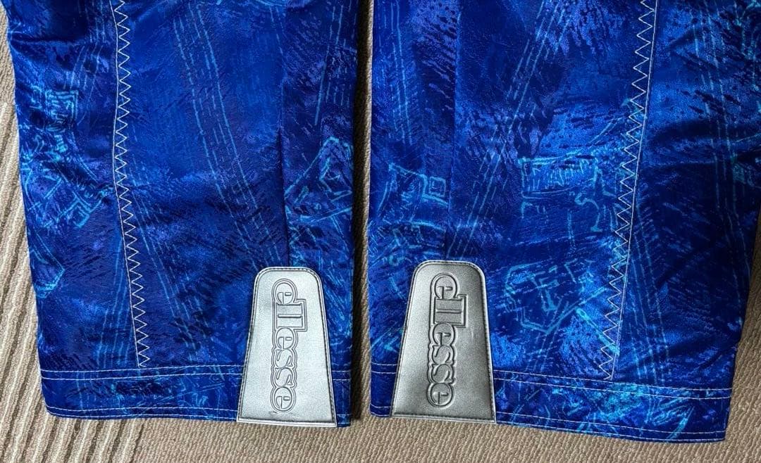 ellesse スキーウェア シルバー/ブルー