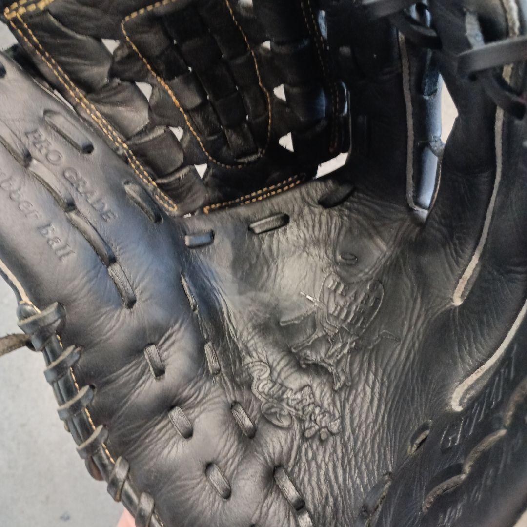 Rawlings 軟式グローブ 黒 大人用　ピッチャー用