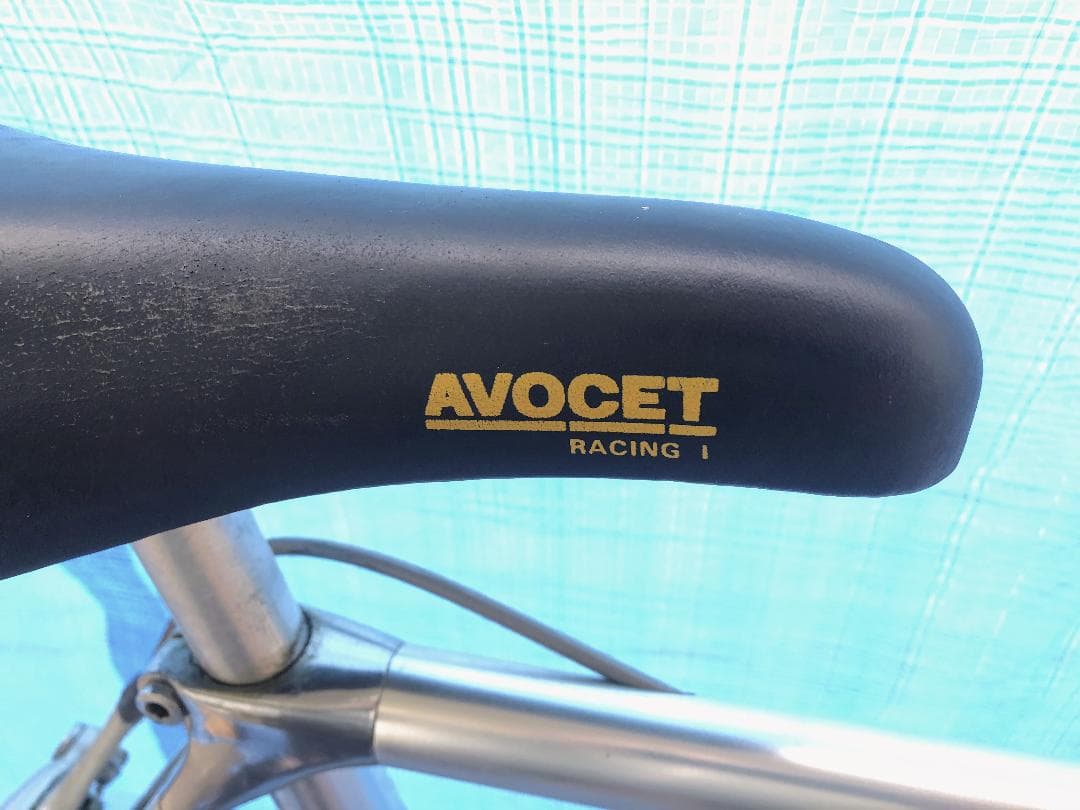 【中古】アルミフレーム ロードバイク サイコン付き