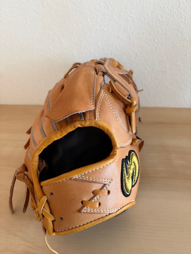 ジームス　Zeems 軟式グローブ ブラウン レザー