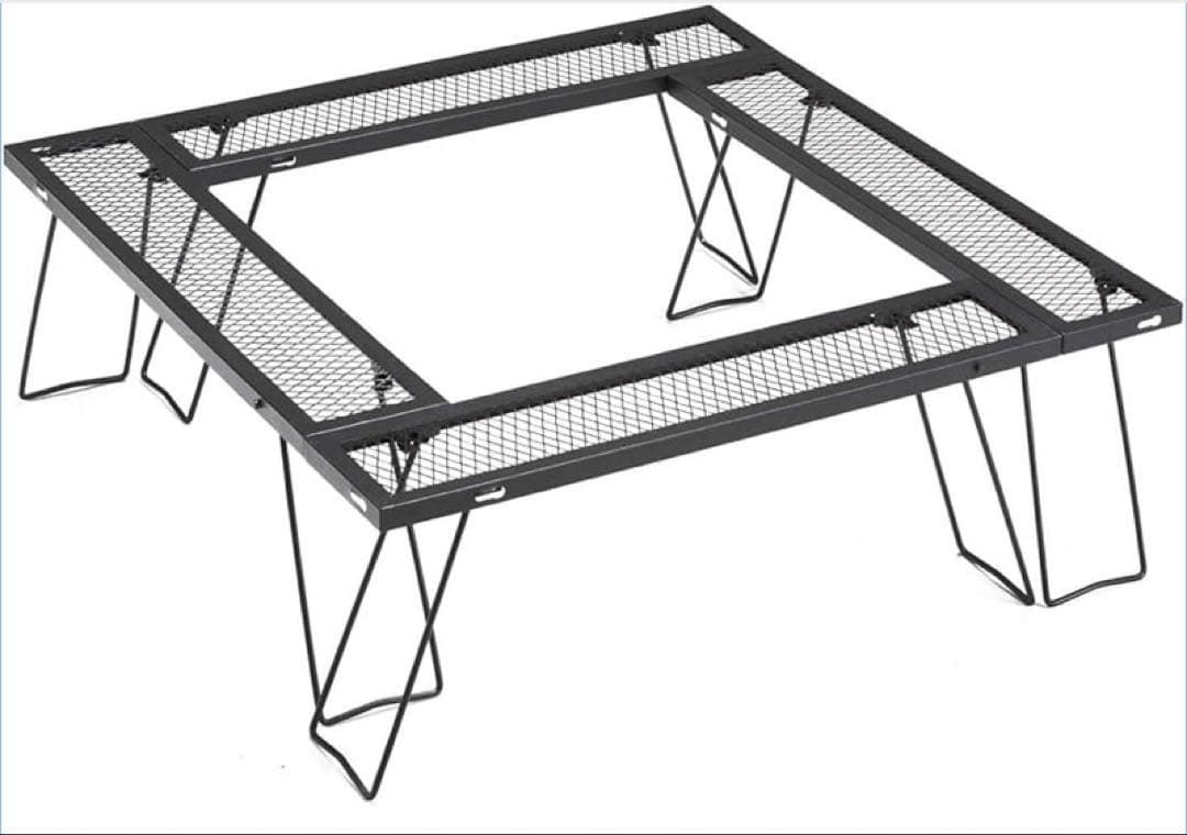 BUNDOK マルチ 焚き火 テーブル 組み替え可能 収納ケース付