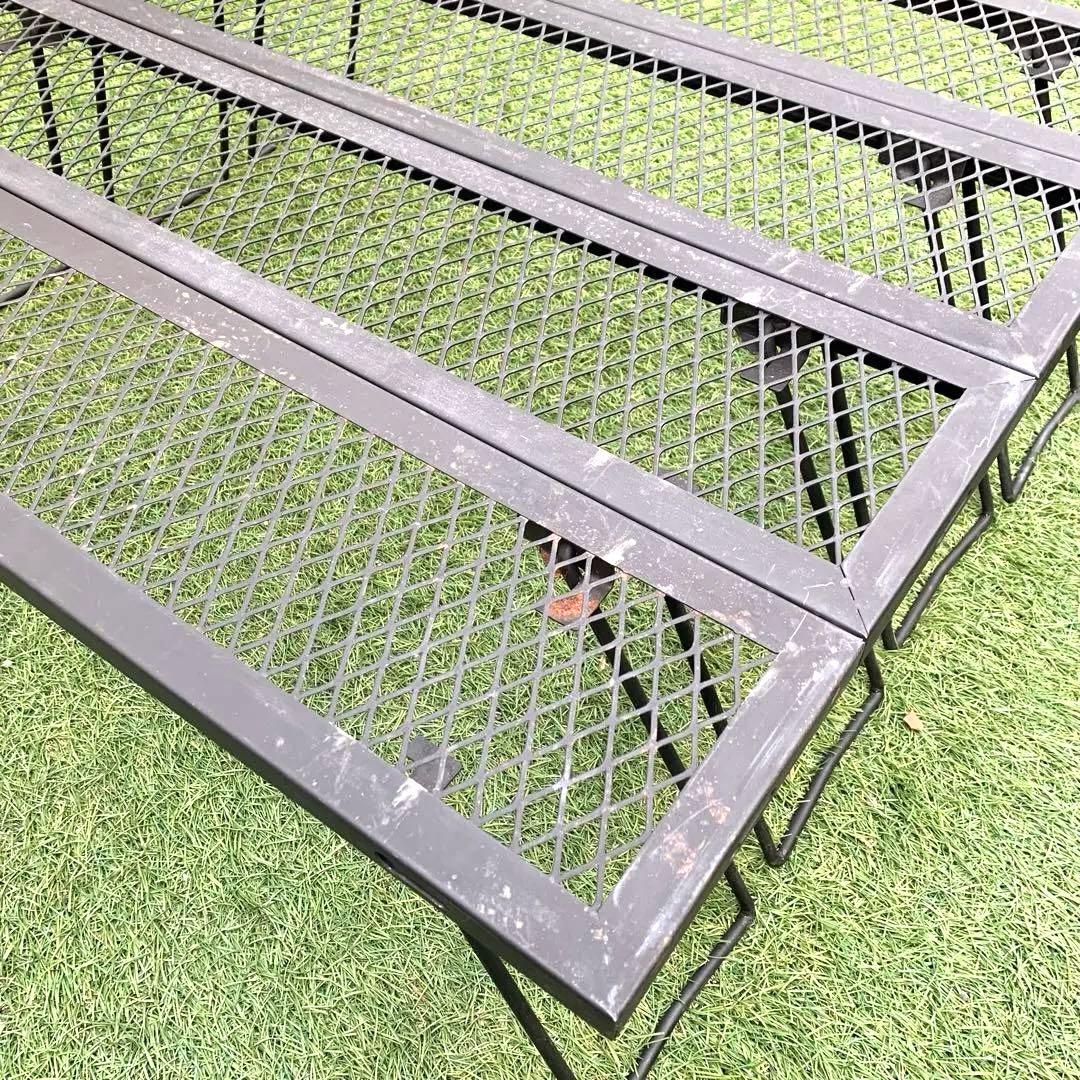 BUNDOK マルチ 焚き火 テーブル 組み替え可能 収納ケース付