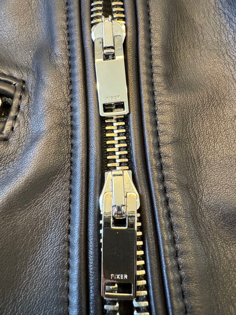 すまりょう FIXER F7 セミダブルライダース カウレザー ブラック