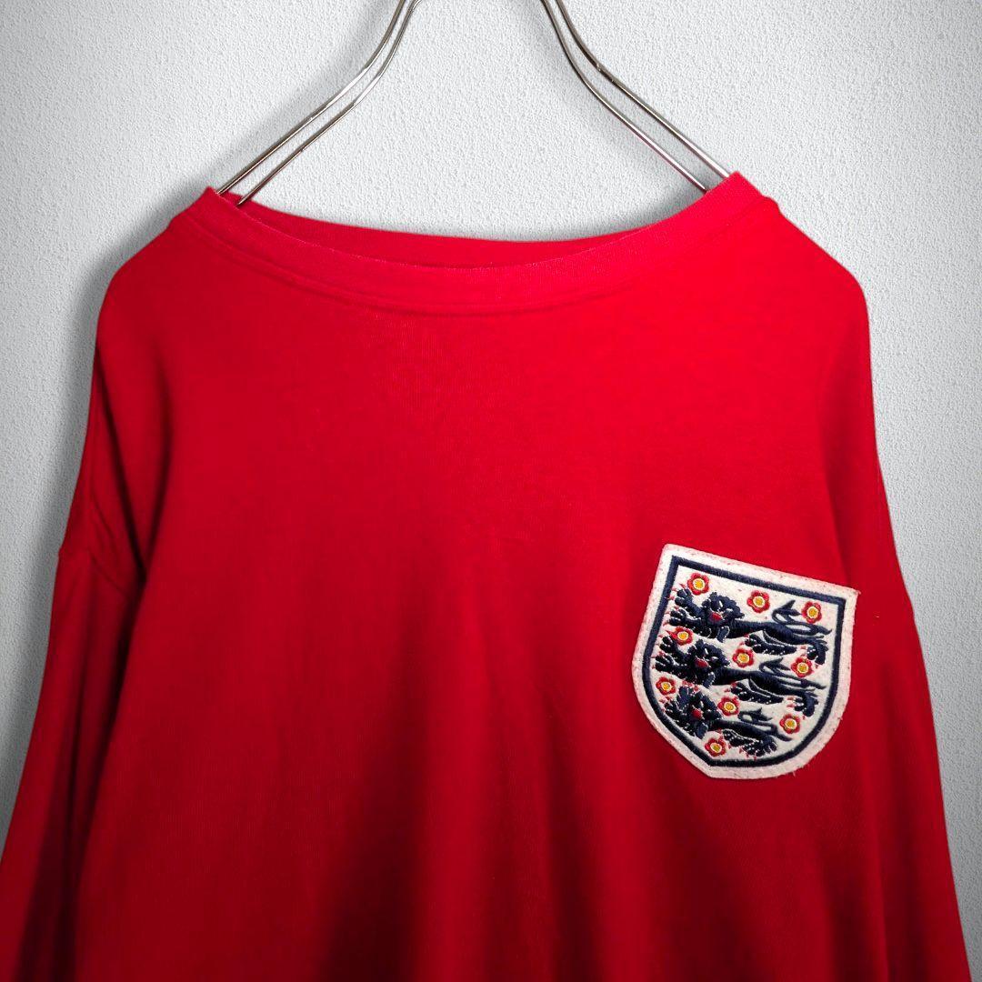 古着　サッカー　TOFFS　ユニフォーム　復刻　ヴィンテージ　イングランド代表