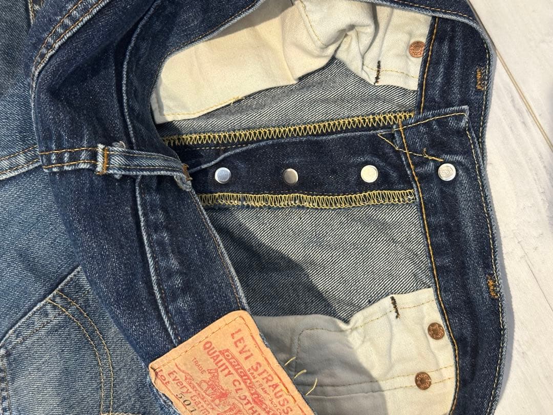 Levi’s LVC 501XX 復刻版 ビッグE 赤耳 USA製 W33