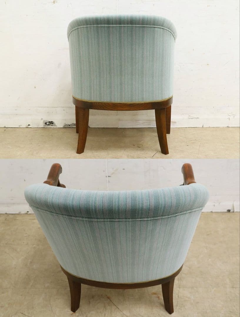 高級 三越家具【ブルージュ】アームチェア・オーク材・ＩDC大塚家具