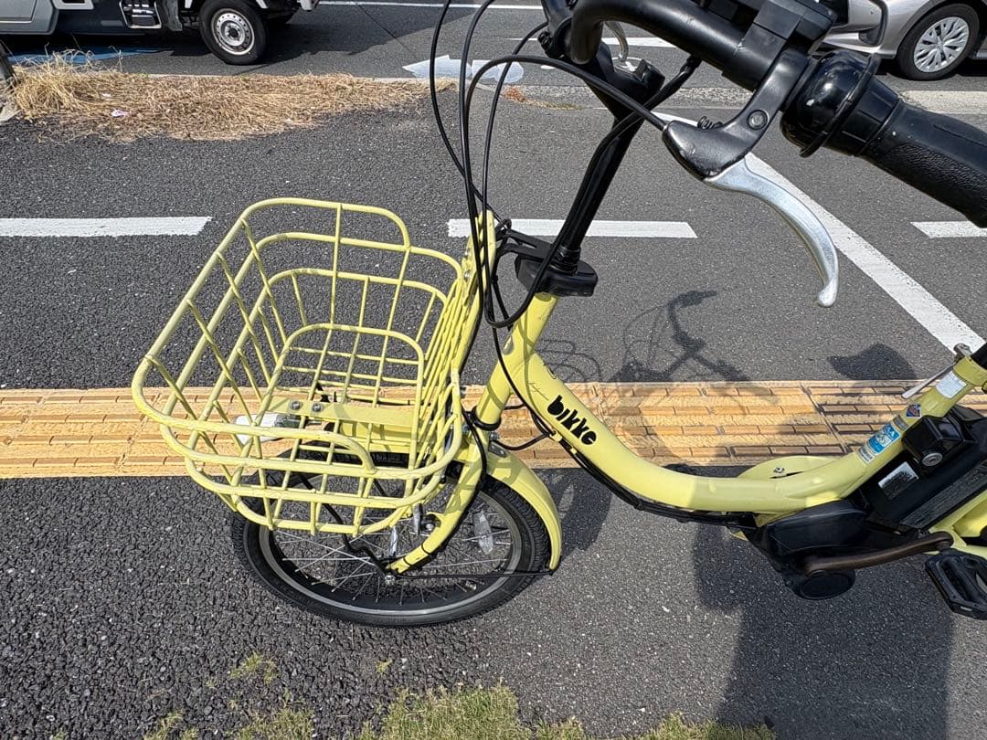 中古20インチブリヂストン電動アシスト自転車　8.7Ah 大阪