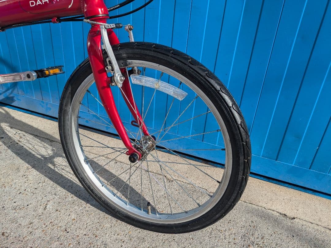 DAHON route 20インチ　折り畳み　中古　自転車 名古屋市夜配送無料