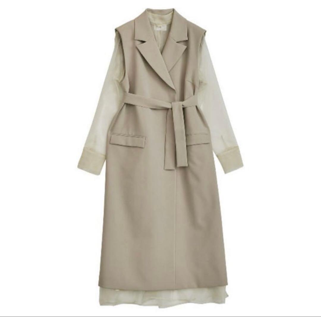 【新品未使用】Ameri Vintage VEST SET SHEERDRESS