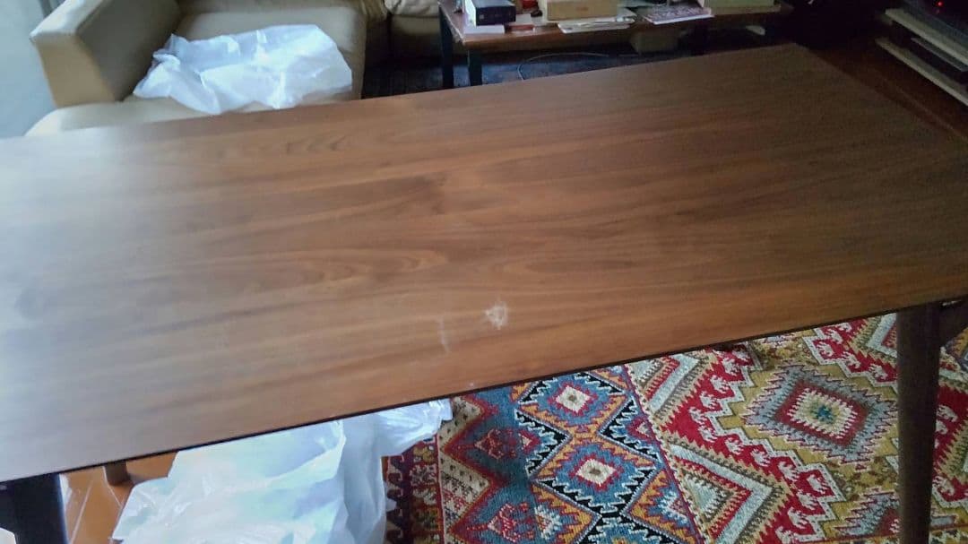 ニトリ 長方形　ダイニングテーブル　セット フィルン　椅子３脚☆　引取か着払い