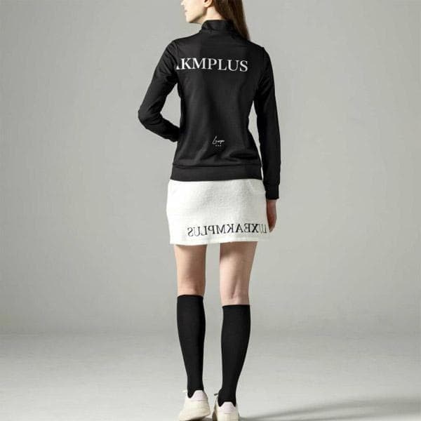 LUXEAKMPLUS GOLF 23AW ロゴ モックネックTシャツ トップス