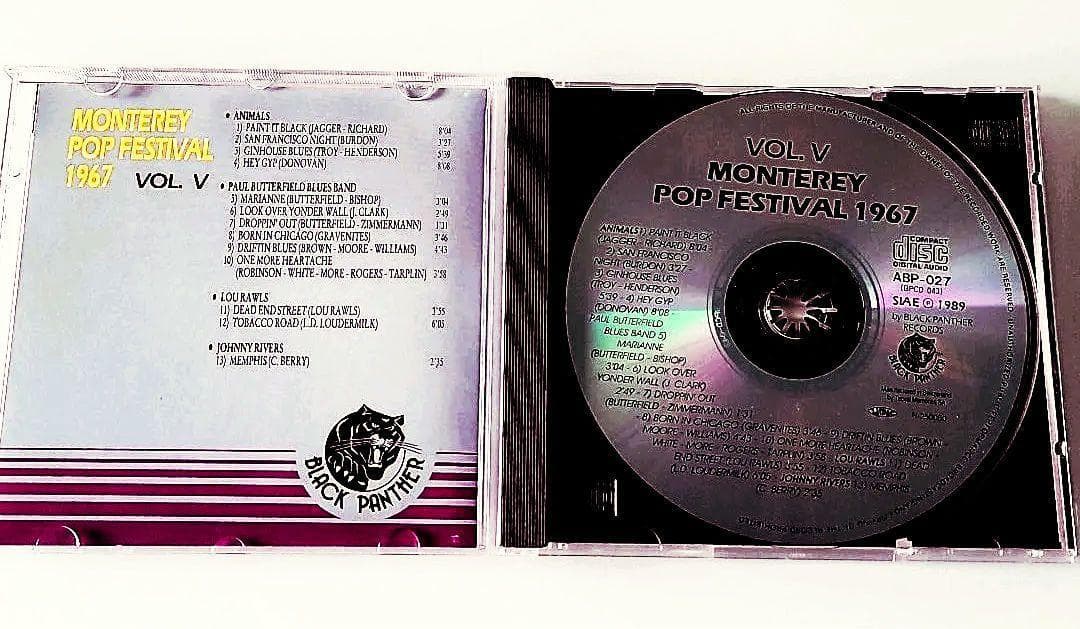 モンタレー・ポップ・フェスティバル１９６７（Ⅰ・Ⅴ）2枚