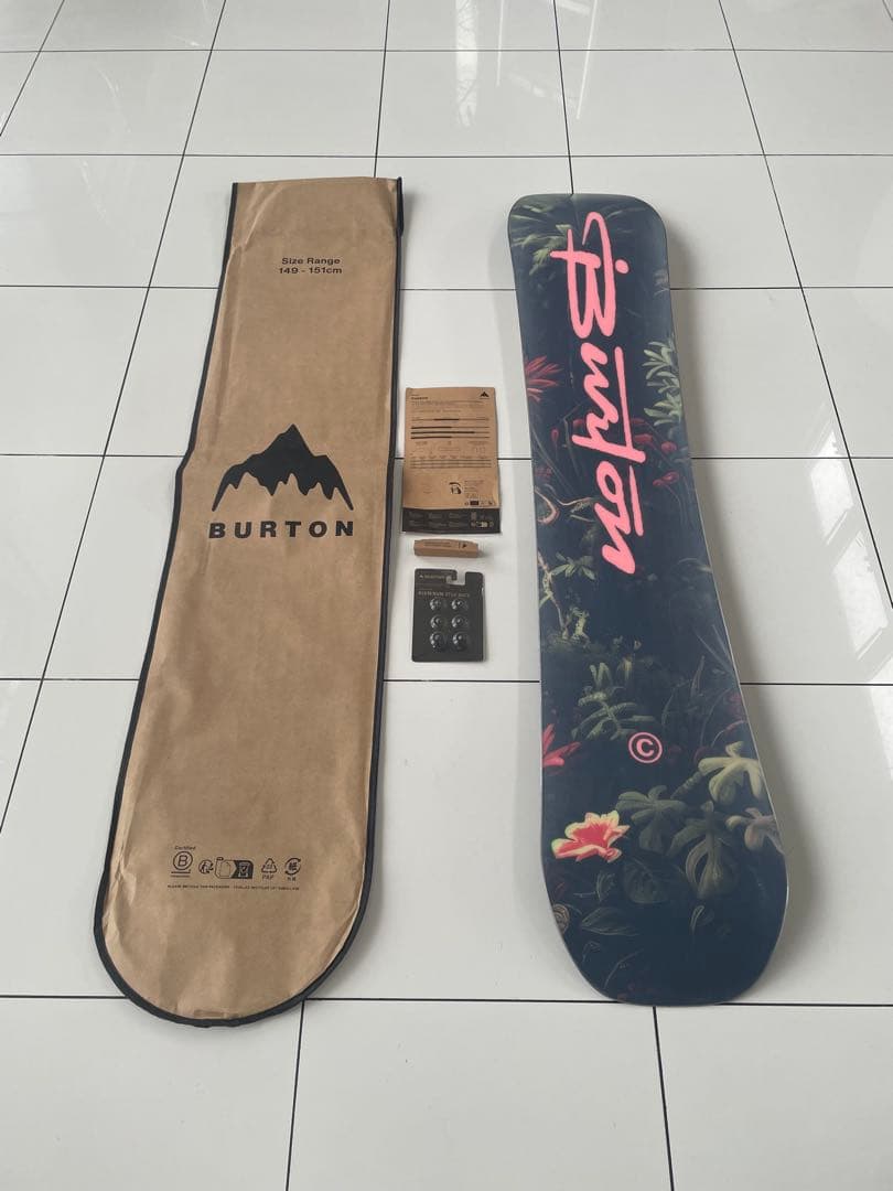 BURTON カスタム　ジャングル　150cm