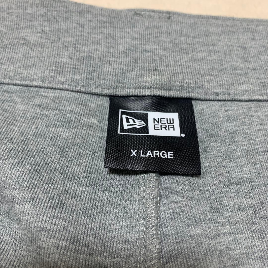 ニューエラ、スウェットゴルフパンツ、グレーカラー、サイズＸＬ