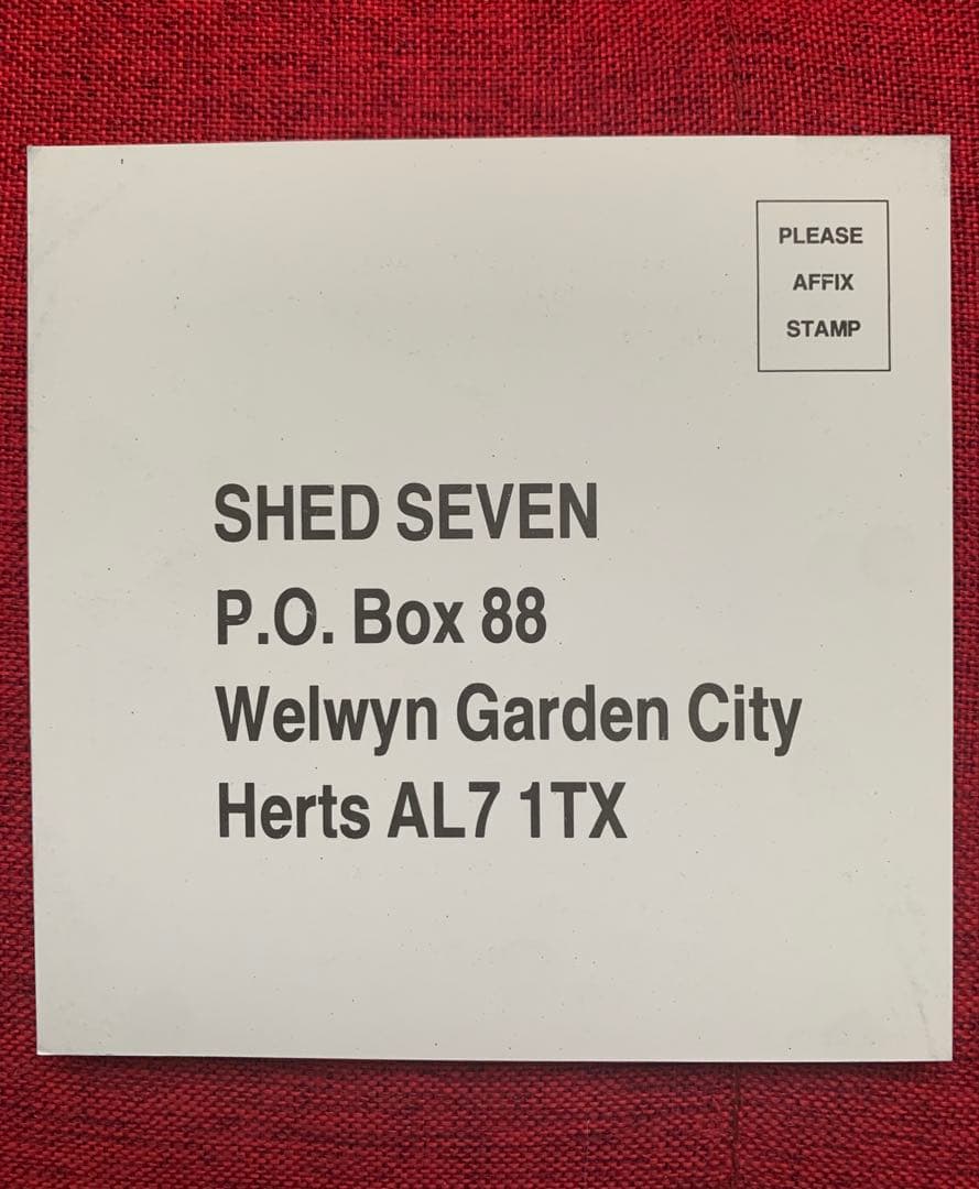 Shed Seven / A Maximum High シェッドセブン　レコード