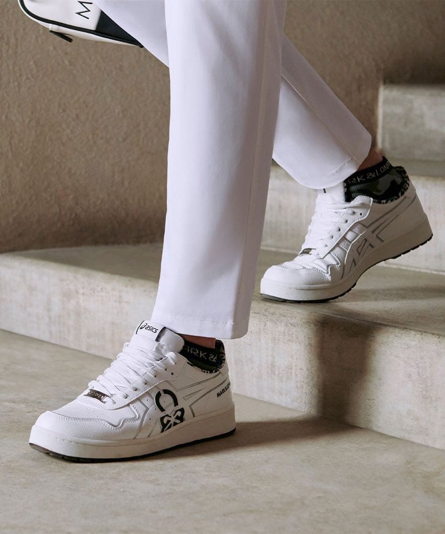 新品 ★ マークアンドロナ アシックス コラボシューズ 正規品 スパイクレス