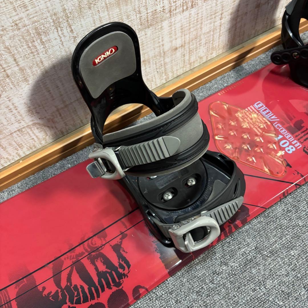 【送料無料】IGNIO スノーボードセット